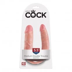 Pipedream Products King Cock Medium Double Trouble Dildo Dildos