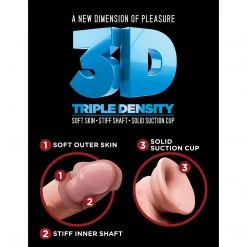 Pipedream Products King Cock Plus Triple Density Cock