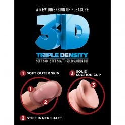 Pipedream Products King Cock Plus Triple Density Cock