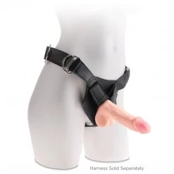 Pipedream Products King Cock Plus Triple Density Dildo With Balls Dildos