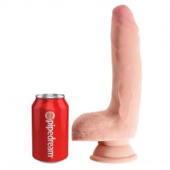 Pipedream Products King Cock Plus Triple Density Dildo With Balls Dildos