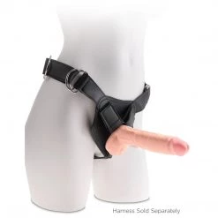 Pipedream Products King Cock Plus Triple Density Dildo With Balls Dildos