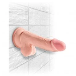Pipedream Products King Cock Plus Triple Density Dildo With Balls Dildos