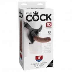 Pipedream Products King Cock Strap-On Harness With 8 Inch Dildo