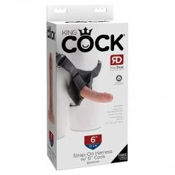 Pipedream Products King Cock Strap-on Harness With 6 Inch Dildo Dildos 25 Pipedream Products King Cock Strap-on Harness With 6 Inch Dildo Dildos