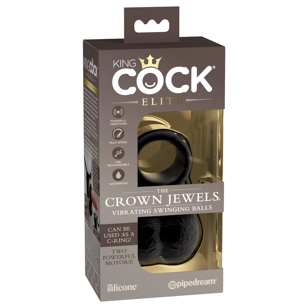 Pipedream Products King Cock The Crown Jewels Vibrating Swinging Balls 9 Pipedream Products King Cock The Crown Jewels Vibrating Swinging Balls