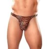 Comme Ci Comme Ca Leopard Wonder Thong Men's Lingerie