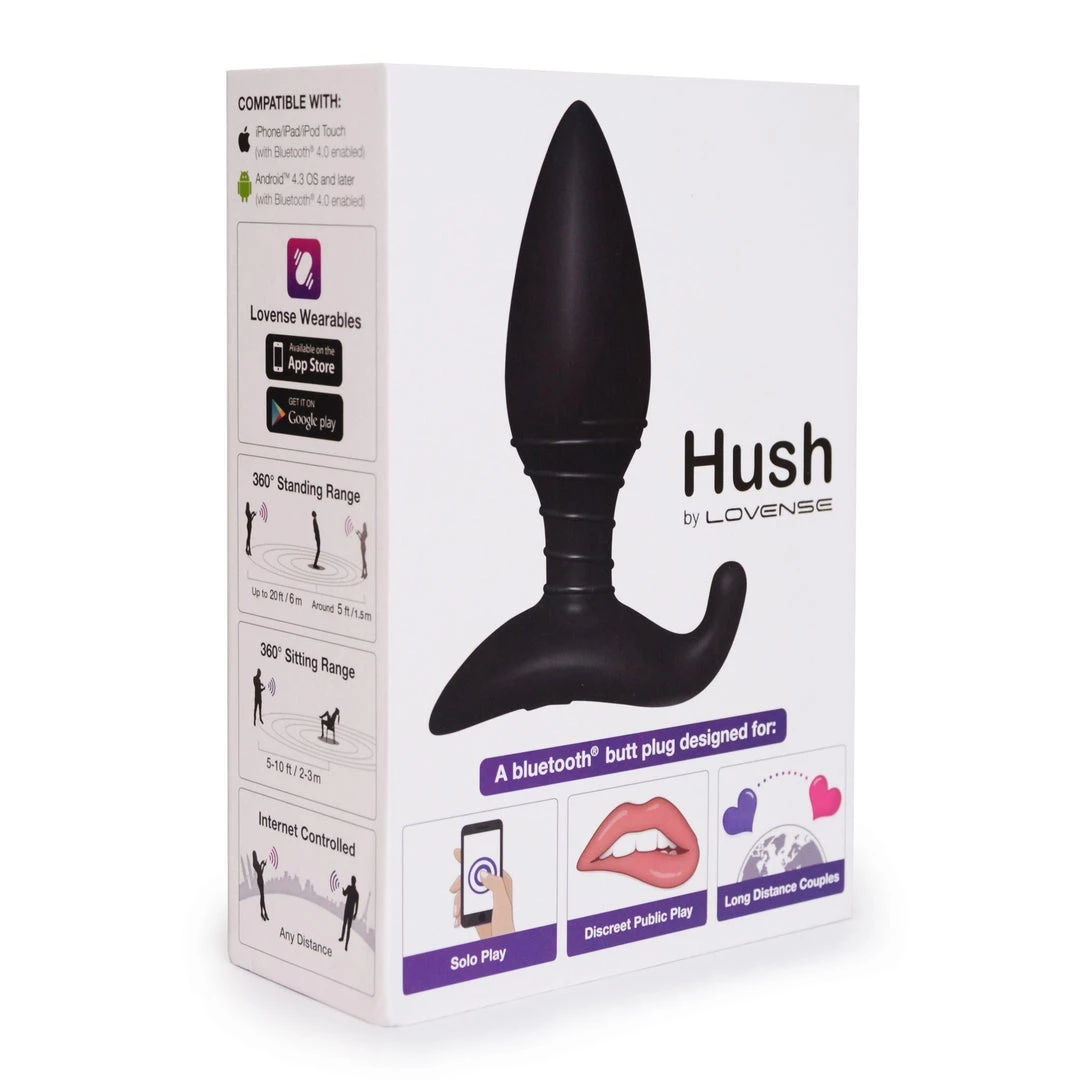 Lovense Hush Butt Plug - 1.5" Anal Sex Toys 10 Lovense Hush Butt Plug - 1.5" Anal Sex Toys