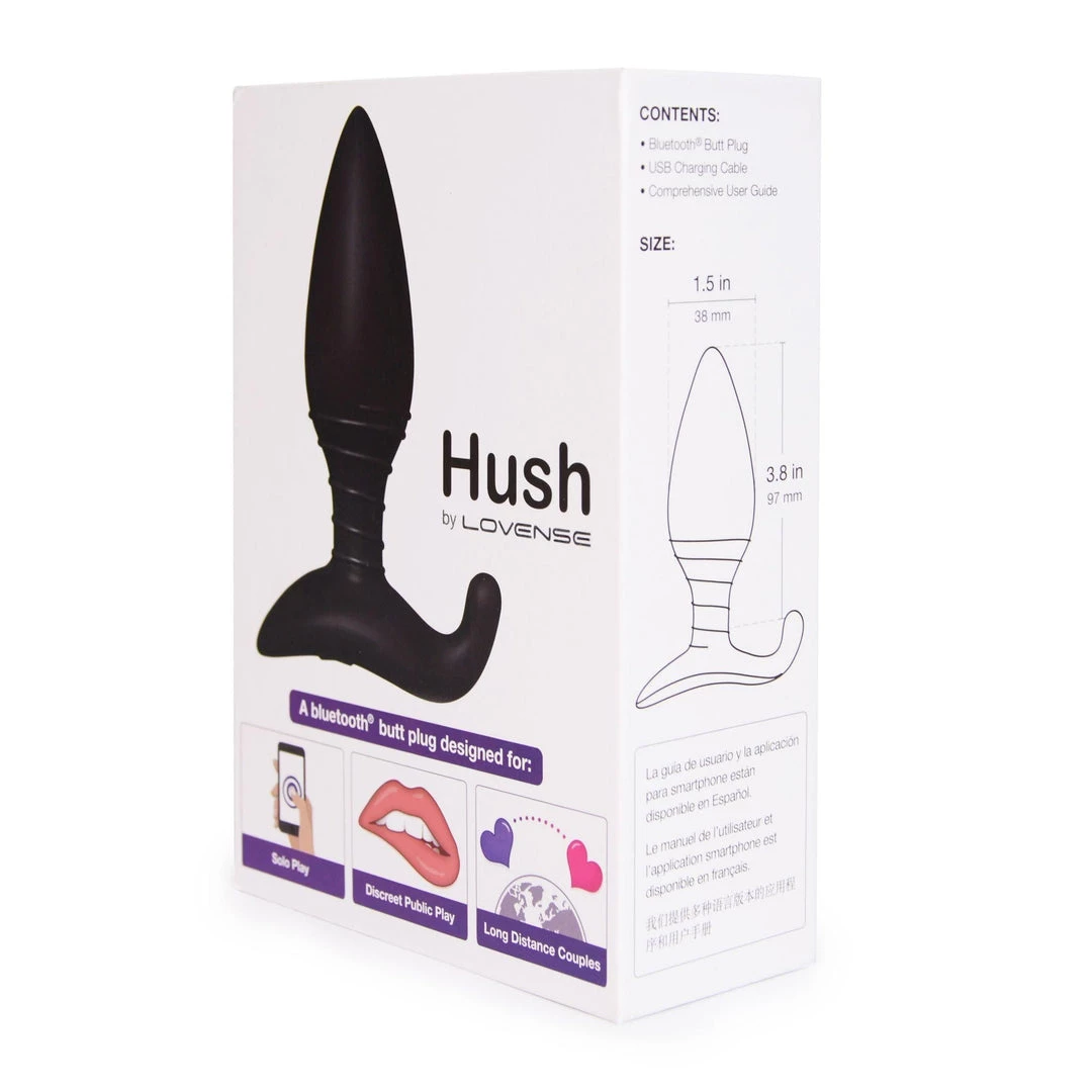 Lovense Hush Butt Plug - 1.5" Anal Sex Toys 11 Lovense Hush Butt Plug - 1.5" Anal Sex Toys