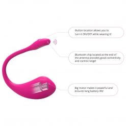 Hytto Pte. Ltd. Vibrators Lovense Lush 2.0 Bluetooth Remote Control Vibrator