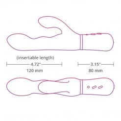 Rabbit Vibrators Lovense Nora Bluetooth Rabbit Vibrator