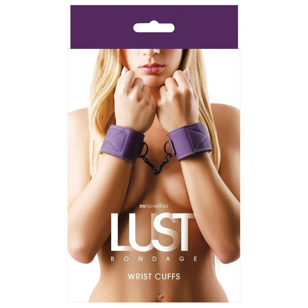 Ns Novelties INC Lust Bondage Wrist Cuffs 4 Ns Novelties INC Lust Bondage Wrist Cuffs