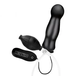 Electric Eel INC Anal Sex Toys Lux Fetish 4.5" Inflatable Vibrating Plug