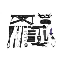 Electric Eel INC Bondage Lux Fetish Everything You Need 12 Piece Bedspreader Set