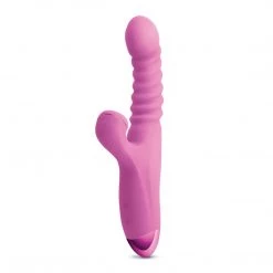 Ns Novelties INC Rabbit Vibrators Luxe Nova Thrusting & Throbbing Stimulator