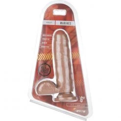 Si Novelties Major Dick Marines 6 Inch Uncut Suction Cup Dildo