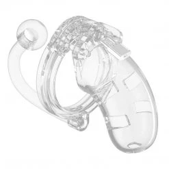 Shots America LLC ManCage 10 3.5" Chastity Device With Plug