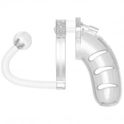 Shots America LLC ManCage 11 4.5" Chastity Device With Plug Bondage