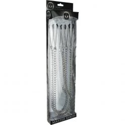 Xr LLC Master Series Anais Y Style Adjustable Nipple To Clit Vice Bondage