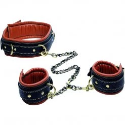 Xr LLC Master Series Coax Collar To Wrist Restraints Bondage