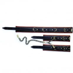 Xr LLC Master Series Coax Collar To Wrist Restraints Bondage