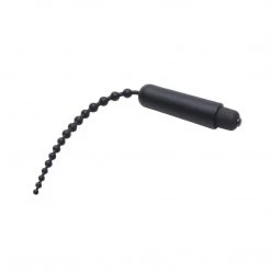 Xr LLC Bondage Master Series Dark Rod Vibrating Beaded Silicone Sound