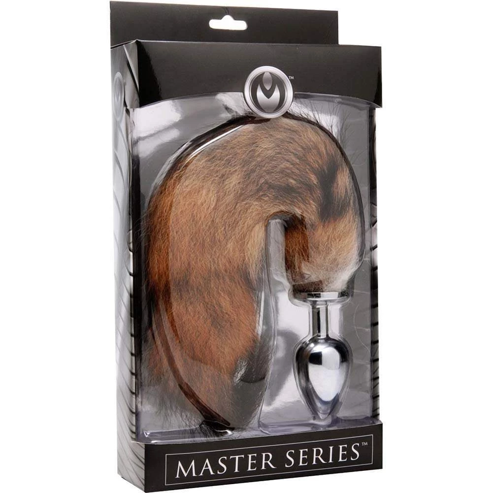 Xr LLC Anal Sex Toys Master Series Fox Tail XL Butt Plug 6 Xr LLC Anal Sex Toys Master Series Fox Tail XL Butt Plug