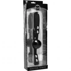 Xr LLC Bondage Master Series Hush Locking Silicone Ball Gag