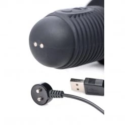 XR Brands Master Series Power Pounder Vibrating & Thrusting Dildo