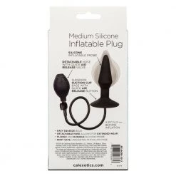 California Exotic Novelties Anal Sex Toys Medium Silicone Inflatable Plug