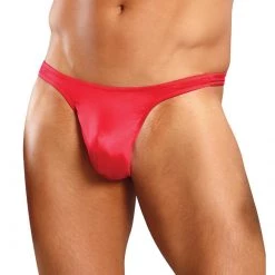 Comme Ci Comme Ca Men's Lingerie Mens Satin Bong Thong