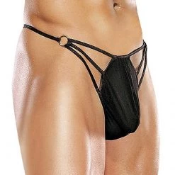 Comme Ci Comme Ca Men's Strap And Ring Sexy G-String Men's Lingerie