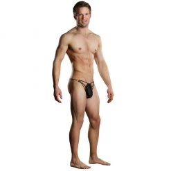 Comme Ci Comme Ca Men's Strap And Ring Sexy G-String Men's Lingerie