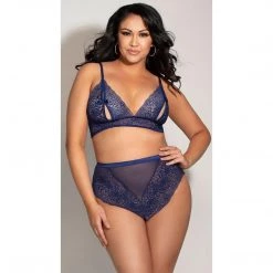 Seven'til Midnight Midnight Kiss 2pc Bralette Set Lingerie