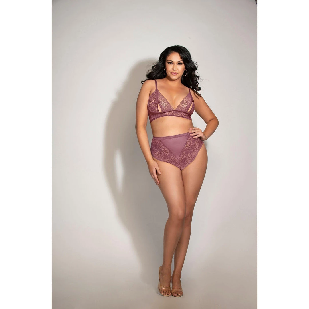 Seven 'til Midnight Midnight Kiss 2pc Bralette Set Lingerie 3 Seven 'til Midnight Midnight Kiss 2pc Bralette Set Lingerie