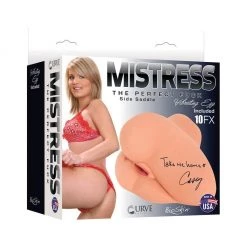 Curve Novelties Male Masturbators Mistress Vibrating Bioskin Side Saddle Masturbator