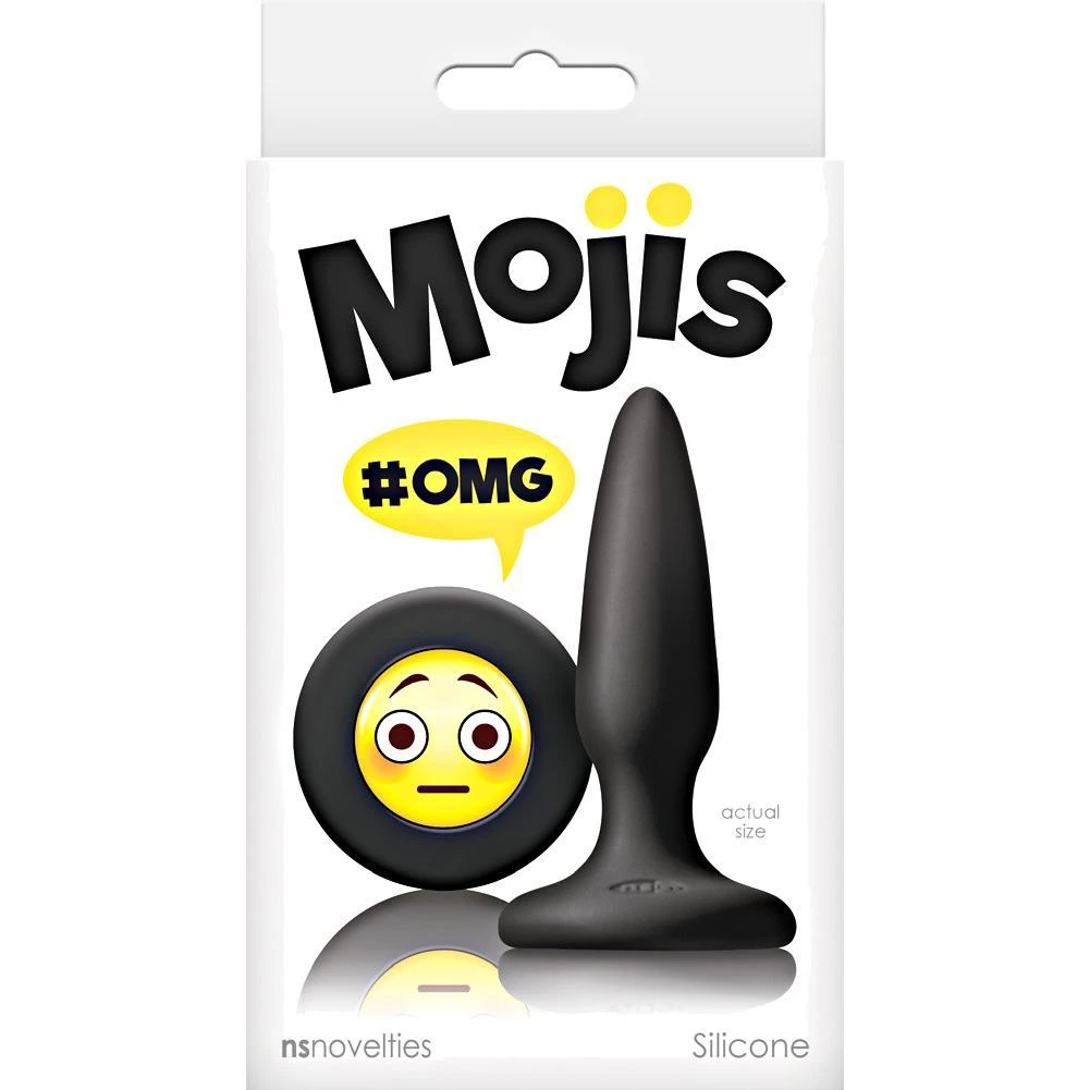 Ns Novelties INC Moji's OMG Tapered Mini Butt Plug Anal Sex Toys 4 Ns Novelties INC Moji's OMG Tapered Mini Butt Plug Anal Sex Toys