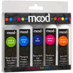 Doc Johnson Lubes Mood Pleasure Lube 1oz - Pack Of 5