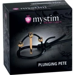Mystim Gmbh Bondage Mystim Plunging Pete With Corona Strap & Urethral Sound