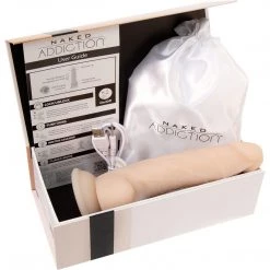 B.M.S. Enterprises Naked Addiction 8 Inch Rotating & Vibrating Dong