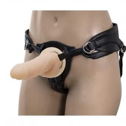 B.M.S. Enterprises Naked Addiction 8 Inch Rotating & Vibrating Dong