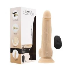 B.M.S. Enterprises Naked Addiction 9 Inch Thrusting Dildo