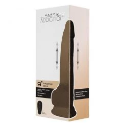 B.M.S. Enterprises Naked Addiction 9 Inch Thrusting Dildo