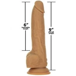 B.M.S. Enterprises Naked Addiction 9 Inch Thrusting Dildo - Carakep 25 B.M.S. Enterprises Naked Addiction 9 Inch Thrusting Dildo - Carakep