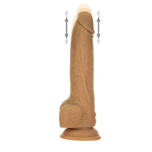 B.M.S. Enterprises Naked Addiction 9 Inch Thrusting Dildo - Carakep 3 B.M.S. Enterprises Naked Addiction 9 Inch Thrusting Dildo - Carakep