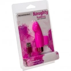 B.M.S. Enterprises Finger Vibrators Naughty Nubbies Silicone Finger Massager