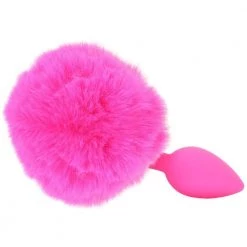 Pipedream Products Anal Sex Toys Neon Luv Bunny Tail Butt Plug