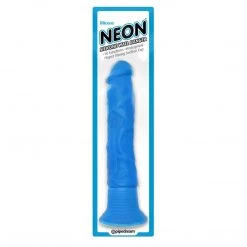 Pipedream Products Dildos Neon Luv Touch Silicone Vibrating Suction Dildo