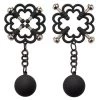 California Exotic Novelties Nipple Grips Power Grip 4-Point Weighted Nipple Press Bondage