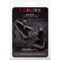 California Exotic Novelties Nipple Play Nipplettes Wireless Vibrating Nipple Clamps Bondage